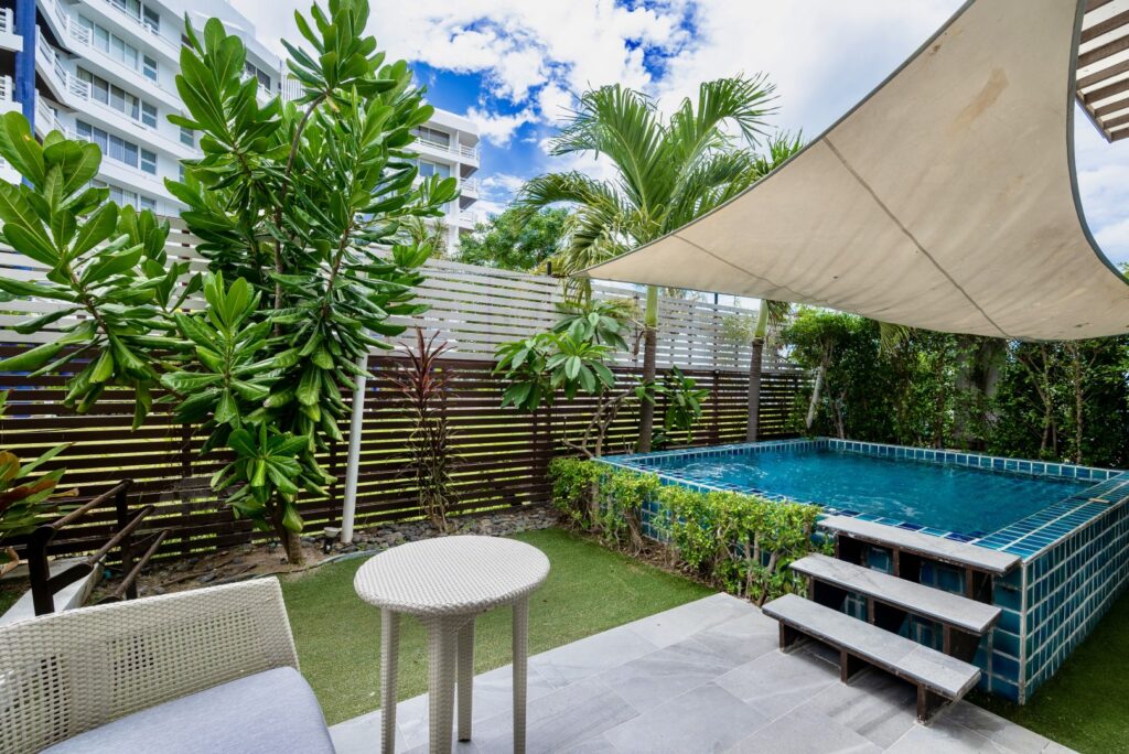 Qualia Jacuzzi Pool Villa