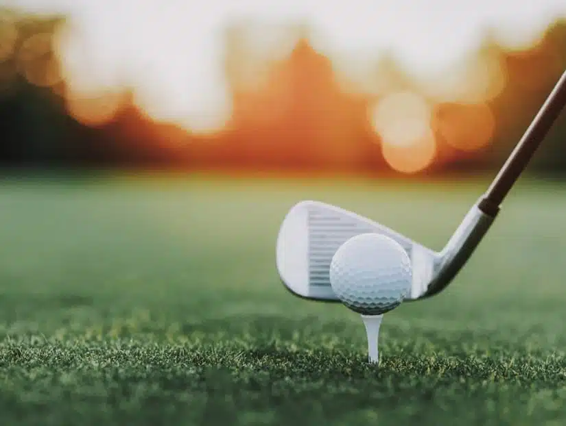 Golfing