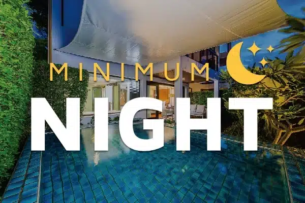 Minimum 3 nights Stay